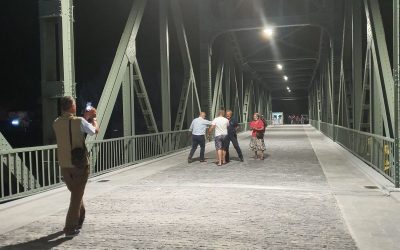Пјешачки мост отворен за прелазак