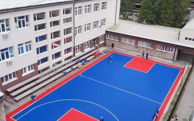 Почело постављање подлоге на терену код школе у Зворнику