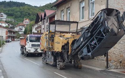 Почела реконструкција дијела улице Симе Перића, а радови завршени у МЗ Улице