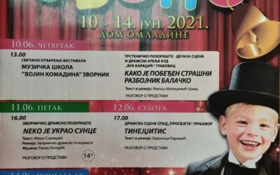 У Зворнику сутра почиње фестивал дјечјег позоришта „Звоно“