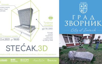 Путујућа изложба „Стећак 3Д“ од сутра у Зворнику