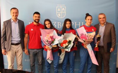 Пријем за шампионке  БК „Обилић“