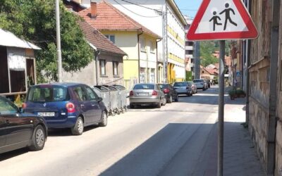 Сутра обиљежавање паркинг мјеста у улици Вука Караџића