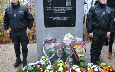 На Глођанском брду служен парастос за 126 убијених бораца ВРС и цивила