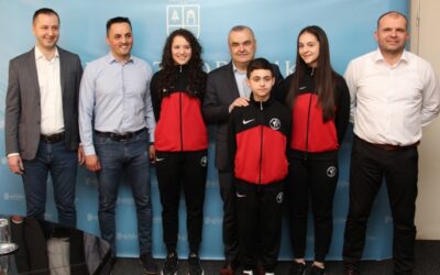Градоначелник на пријему честитао успјех члановима Теквондо клуба Зворник