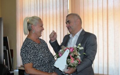 Савјетница градоначелника Зворника Госпава Јеремић испраћена у пензију
