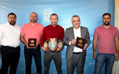 Пријем за зворничког шампиона Европе у кик-боксу