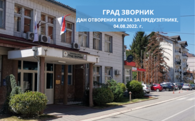 Град Зворник позива предузетнике на Дан отворених врата