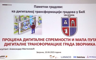 Представљена Мапа пута дигиталне трансформације Града Зворника