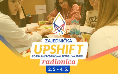 Заједничка АПШИФТ (UPSHIFT) радионица за младе у БиХ и Србији – пријаве до 11. априла