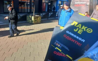 Специјални караван кампање „Лако је алкохол одбити“ боравио у Зворнику