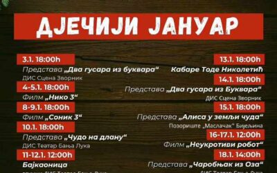 Град Зворник поклања малишанима „Дјечији јануар“