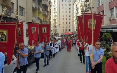 Привремена обустава саобраћаја у Зворнику поводом Литије и славе града