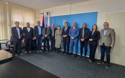 Састанак градоначелника Зворника, министра Митровића и привредника о развоју привреде и пословних зона