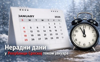 Нерадни дани у Републици Српској током празника