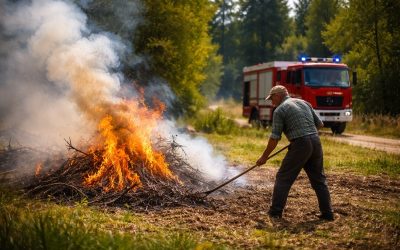 Апел грађанима на опрез приликом паљења биљног отпада и корова