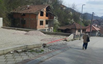 Obavještenje o asfaltiranju parkinga u Majevičkoj ulici