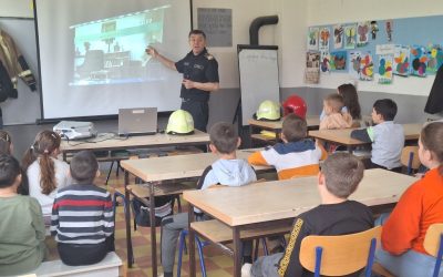 Počela edukativna predavanja o zaštiti od požara za osnovce