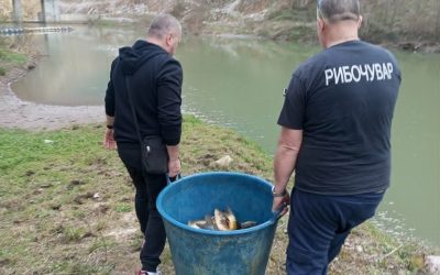 Порибљено Зворничко језеро и ријека Дрињача