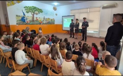 Комунална полиција Зворник едуковала најмлађе о заштити животне средине