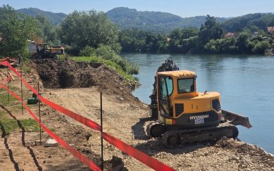 Počela izgradnja obaloutvrde na Drini u naselju Terminal
