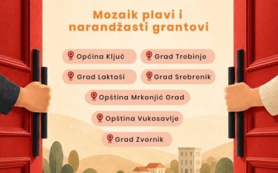 Otvoreni pozivi za Mozaik plave i narandžaste grantove za mlade u Zvorniku